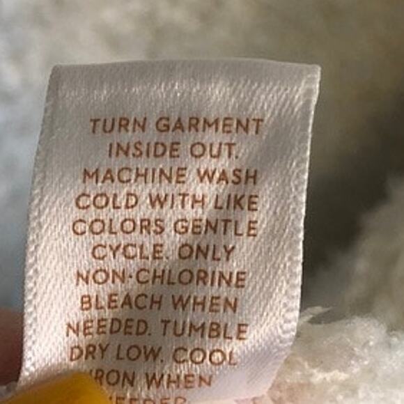 LC Lauren Conrad Womens Sweater White Pink Stripe Super Soft Puff Sleeve Large - Picture 8 of 14